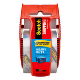 شريط تغليف شديد التحمل مع موزع - شفاف